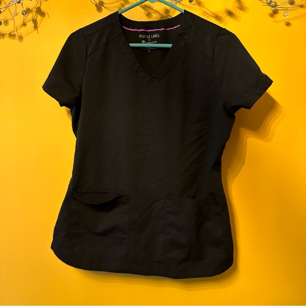 Small Scrub Top - Healing Hands Purple Label